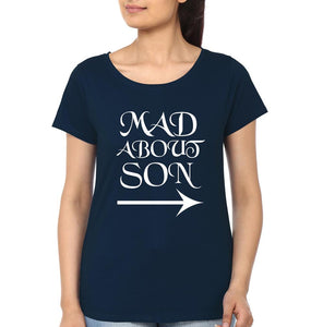 Mad About Mom Mad About Son Mother and Son Matching T-Shirt- KidsFashionVilla
