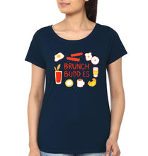 Load image into Gallery viewer, Brunch Buddies Family Half Sleeves T-Shirts-KidsFashionVilla
