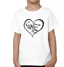Load image into Gallery viewer, God Gave Me You Mother and Son Matching T-Shirt- KidsFashionVilla
