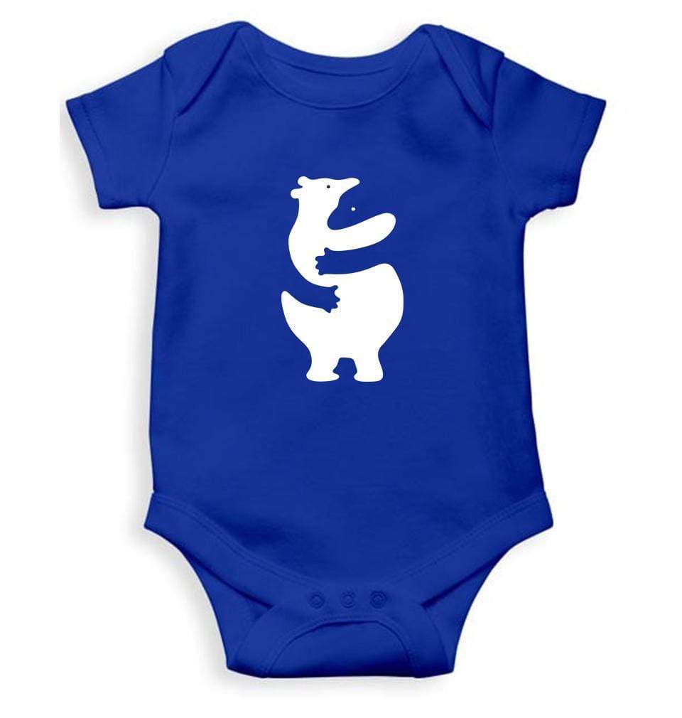 Animal Hug Abstract Rompers for Baby Boy- FunkyTradition FunkyTradition