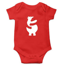 Load image into Gallery viewer, Animal Hug Abstract Rompers for Baby Boy- FunkyTradition FunkyTradition
