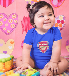 Arsenal Rompers for Baby Girl-KidsFashionVilla