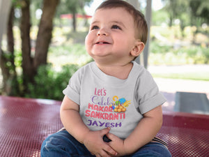 Makar Sankranti Half Sleeves T-Shirt for Boy-KidsFashionVilla