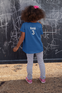 Raina 3 Half Sleeves T-Shirt For Girls -KidsFashionVilla