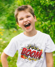 Load image into Gallery viewer, Boom Half Sleeves T-Shirt for Boy-KidsFashionVilla
