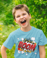 Load image into Gallery viewer, Boom Half Sleeves T-Shirt for Boy-KidsFashionVilla
