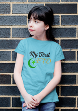 Load image into Gallery viewer, My 1st Eid Half Sleeves T-Shirt For Girls -KidsFashionVilla

