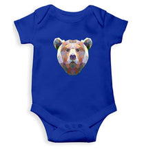 Load image into Gallery viewer, Bear Abstract Rompers for Baby Boy- FunkyTradition FunkyTradition
