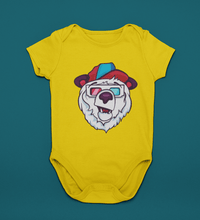 Load image into Gallery viewer, Bear Abstract Rompers for Baby Boy- FunkyTradition FunkyTradition
