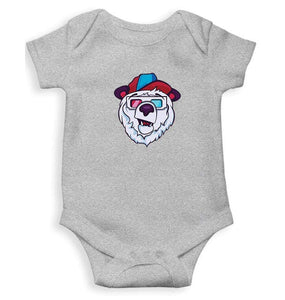 Bear Abstract Rompers for Baby Boy- FunkyTradition FunkyTradition