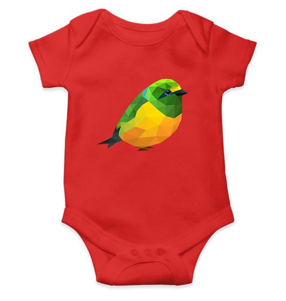 Bird Abstract Rompers for Baby Boy- FunkyTradition FunkyTradition