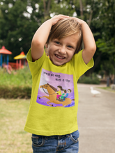 Load image into Gallery viewer, Lakdi Ki Kathi Pe Ghoda Poem Half Sleeves T-Shirt for Boy-KidsFashionVilla
