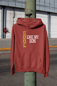 Cool Like My Mom Mother And Son Red Matching Hoodies- KidsFashionVilla