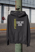 Load image into Gallery viewer, Cool Like My Mom Mother And Son Black Matching Hoodies- KidsFashionVilla
