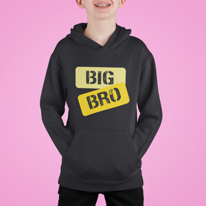 Lil Bro Big Bro Brother-Brother Kids Matching Hoodies -KidsFashionVilla