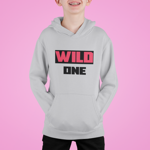 Wild One And Mild One Brother-Brother Kids Matching Hoodies -KidsFashionVilla