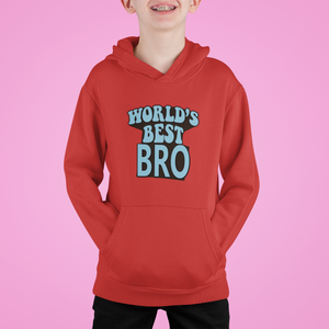 Worlds Best Brother-Sister Kids Matching Hoodies -KidsFashionVilla