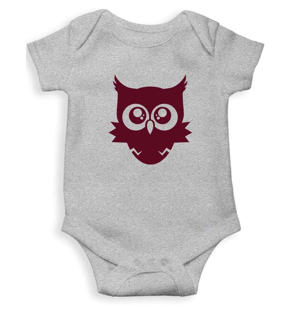 Cute Baby Owl Abstract Rompers for Baby Boy- FunkyTradition FunkyTradition