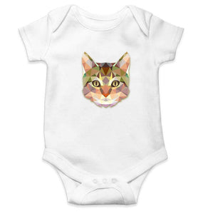 Cute Cat Abstract Rompers for Baby Boy- FunkyTradition FunkyTradition