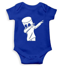 Load image into Gallery viewer, Dab Marshmello Rompers for Baby Boy - FunkyTradition FunkyTradition
