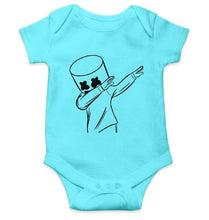 Load image into Gallery viewer, Dab Marshmello Rompers for Baby Boy - FunkyTradition FunkyTradition
