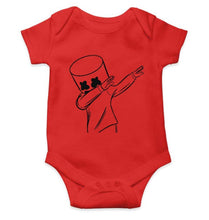 Load image into Gallery viewer, Dab Marshmello Rompers for Baby Boy - FunkyTradition FunkyTradition
