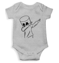 Load image into Gallery viewer, Dab Marshmello Rompers for Baby Boy - FunkyTradition FunkyTradition
