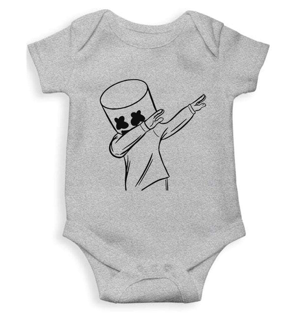 Dab Marshmello Rompers for Baby Boy - FunkyTradition FunkyTradition