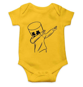 Dab Marshmello Rompers for Baby Boy - FunkyTradition FunkyTradition