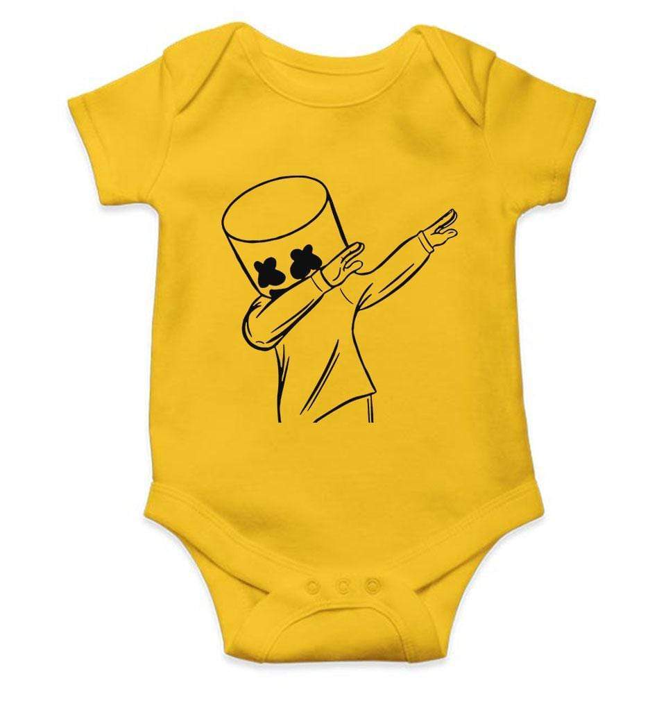 Dab Marshmello Rompers for Baby Boy - FunkyTradition FunkyTradition