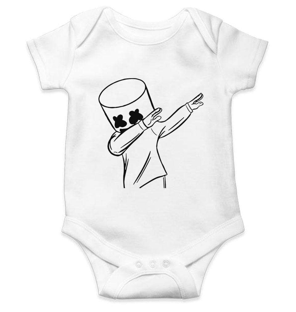 Dab Marshmello Rompers for Baby Boy - FunkyTradition FunkyTradition