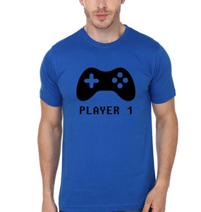 Player 1 Player 2 Father and Daughter Matching T-Shirt- KidsFashionVilla