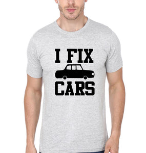 I Fix Car I Play With Car Father and Son Matching T-Shirt- KidsFashionVilla