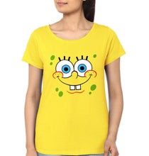 Load image into Gallery viewer, Spongebob Father and Daughter Matching T-Shirt- KidsFashionVilla
