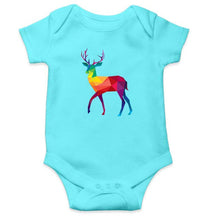 Load image into Gallery viewer, Deer Abstract Rompers for Baby Boy- FunkyTradition FunkyTradition
