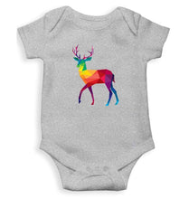 Load image into Gallery viewer, Deer Abstract Rompers for Baby Boy- FunkyTradition FunkyTradition
