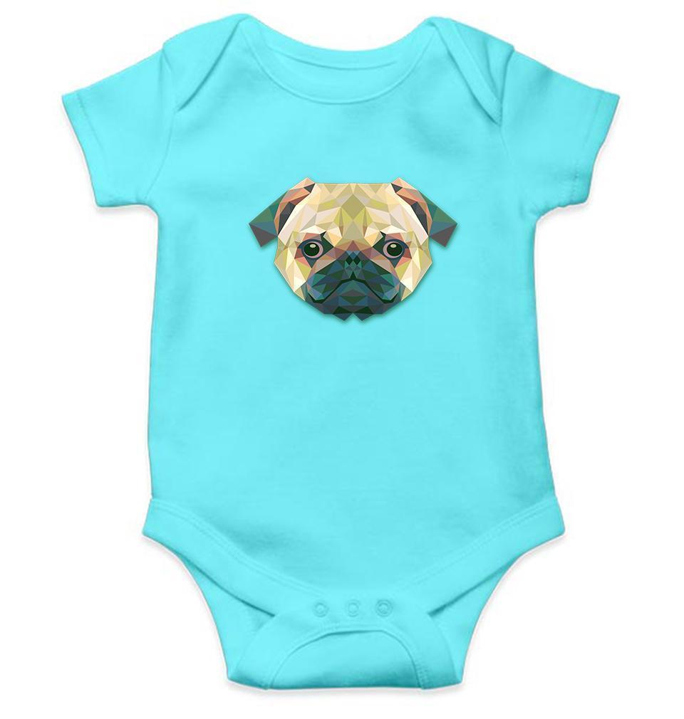 Dog Abstract Rompers for Baby Boy- FunkyTradition FunkyTradition