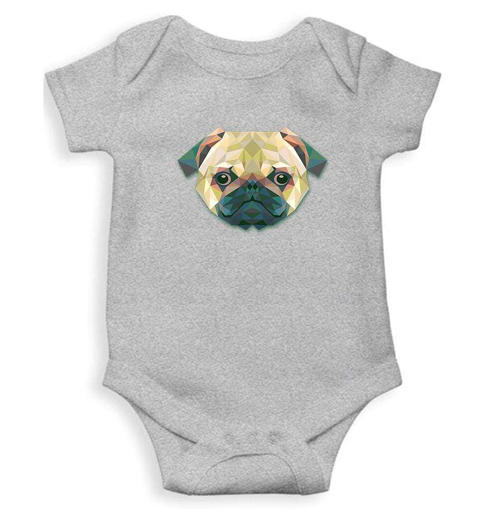 Dog Abstract Rompers for Baby Boy- FunkyTradition FunkyTradition