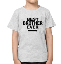 Load image into Gallery viewer, Best Brother Ever Brother-Brother Kids Half Sleeves T-Shirts -KidsFashionVilla
