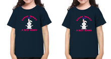 Load image into Gallery viewer, Bunny Sister-Sister Kids Half Sleeves T-Shirts -KidsFashionVilla
