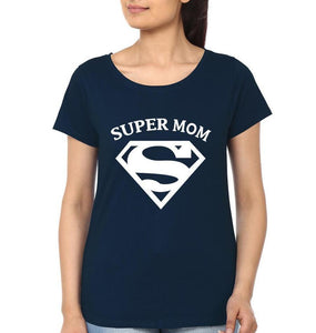 Super Mom and Super Boy Mother and Son Matching T-Shirt- KidsFashionVilla