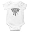 Elephant Abstract Rompers for Baby Boy- FunkyTradition FunkyTradition