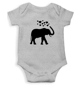 Elephant Hearts Abstract Rompers for Baby Boy- FunkyTradition FunkyTradition