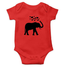 Load image into Gallery viewer, Elephant Hearts Abstract Rompers for Baby Boy- FunkyTradition FunkyTradition
