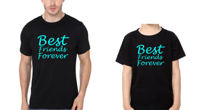 Best Friend Forever Father and Son Matching T-Shirt- KidsFashionVilla