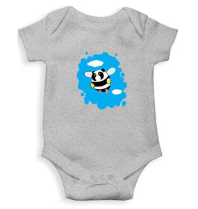 Funny Panda Bee Abstract Rompers for Baby Boy- FunkyTradition FunkyTradition