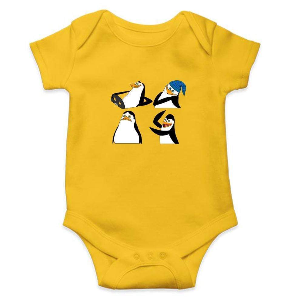 Funny Penguin Abstract Rompers for Baby Boy- FunkyTradition FunkyTradition