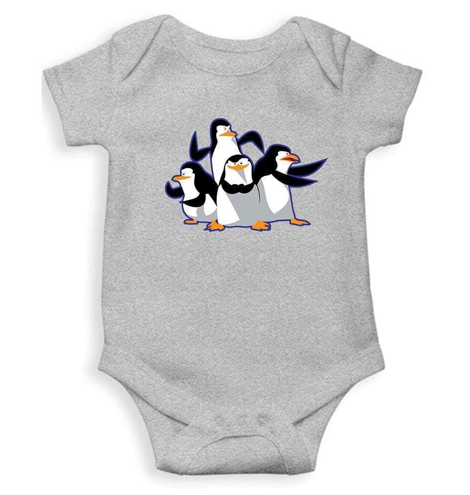 Funny Penguins Dancing Abstract Rompers for Baby Boy- FunkyTradition FunkyTradition