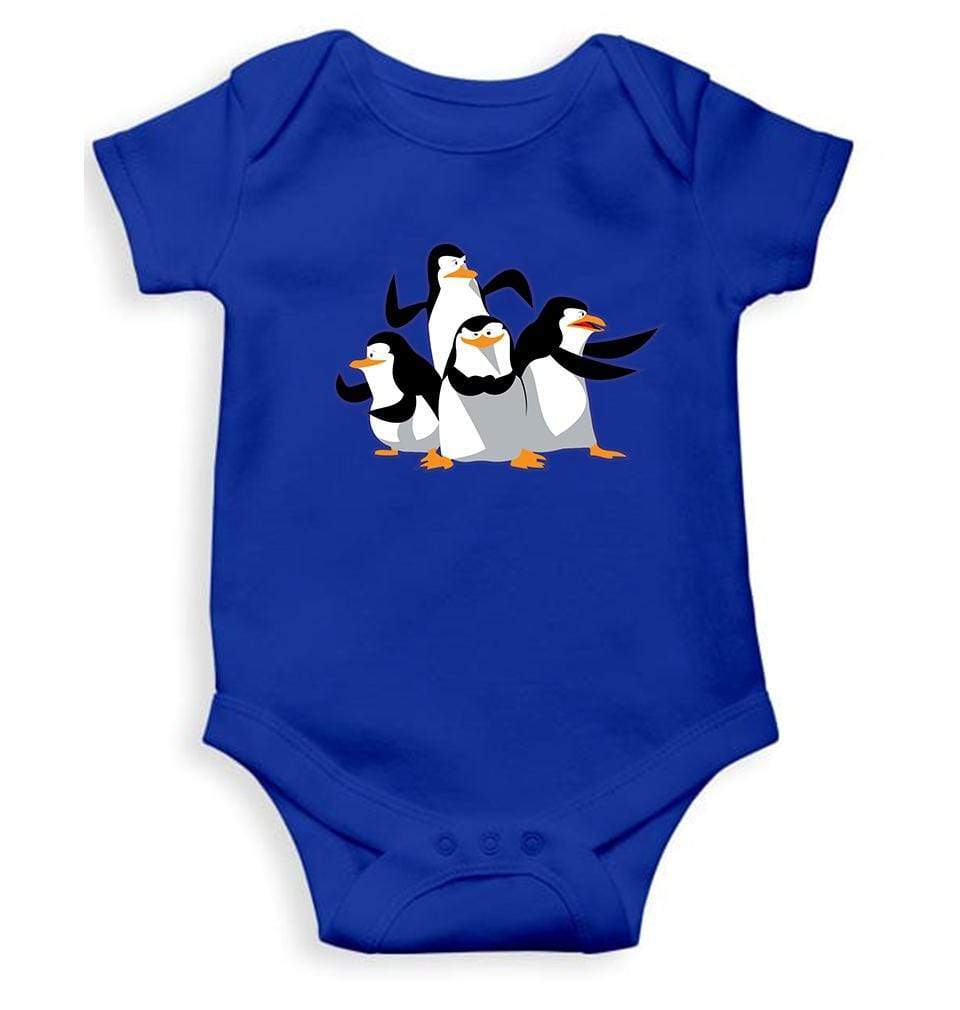 Funny Penguins Dancing Abstract Rompers for Baby Boy- FunkyTradition FunkyTradition