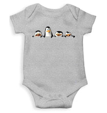 Load image into Gallery viewer, Funny Penguins Looking Abstract Rompers for Baby Boy- FunkyTradition FunkyTradition
